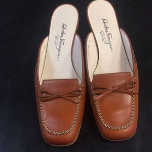 Salvatore Feraragamo flat mules